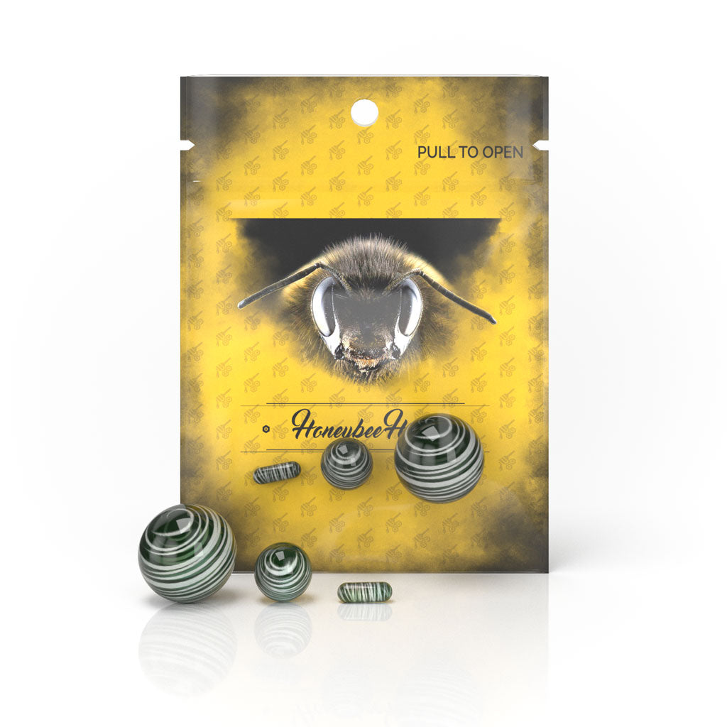 Dab Marble Set - Green