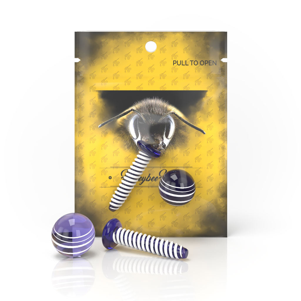 Dab Screw Set - Blue