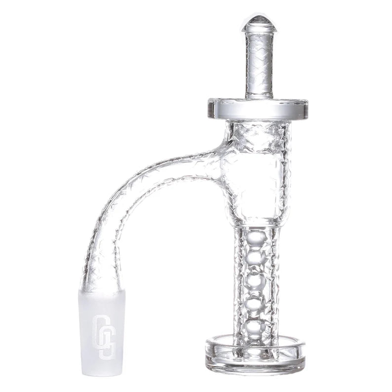 Fully Weld Vacuum Terp Slurper With Cap - 14mm/Male