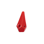 Prism - Ceramic Hand Pipe - Red