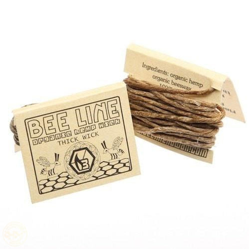 Bee Line Hemp Wick - THICK-Crystallized Nectar