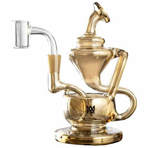 MJ Arsenal Claude Mini Dab Rig - Gold-Crystallized Nectar