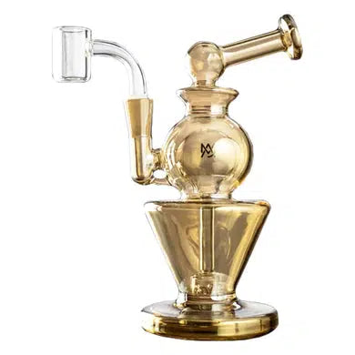 MJ Arsenal Gemini Mini Dab Rig Gold-Crystallized Nectar