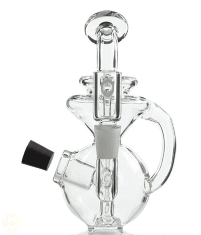 MJ Arsenal Mini Jig Dab Rig Clear-Crystallized Nectar