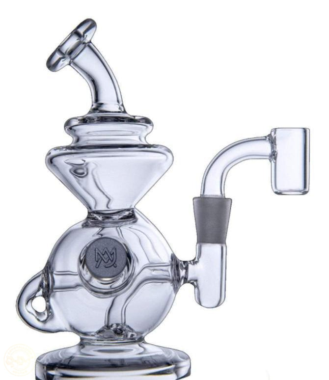 MJ Arsenal Mini Jig Dab Rig Clear-Crystallized Nectar
