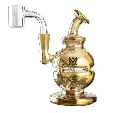 MJ Arsenal Royale Mini Dab Rig - Gold-Crystallized Nectar
