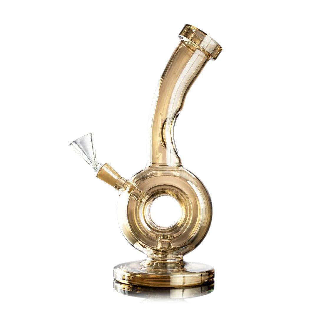 MJ Arsenal Saturn - Mini Water Pipe Gold-Crystallized Nectar