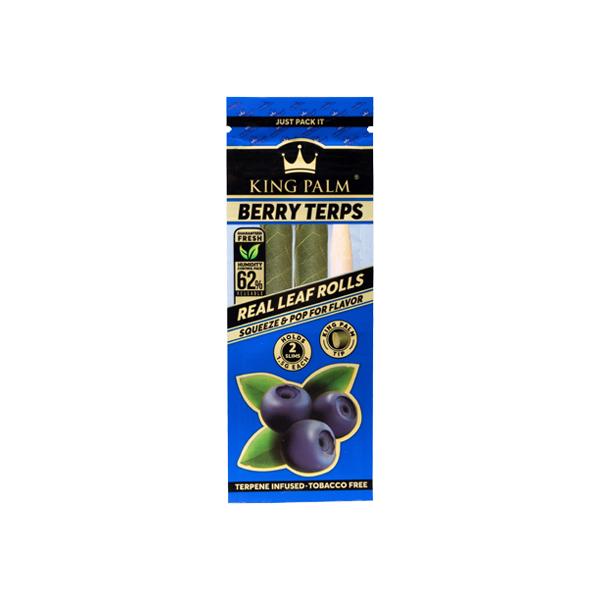 2 King Palm Flavoured Slim 1.5G Rolls-Crystallized Nectar