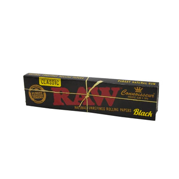 Raw Black Classic Connoisseur King Size Slim + Tips