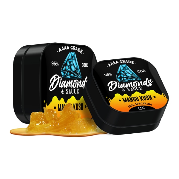 Diamonds & Sauce CBD Distillate - Mango Kush