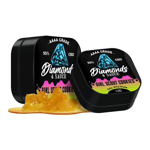 Diamonds & Sauce CBD Distillate - Girl Scout Cookies