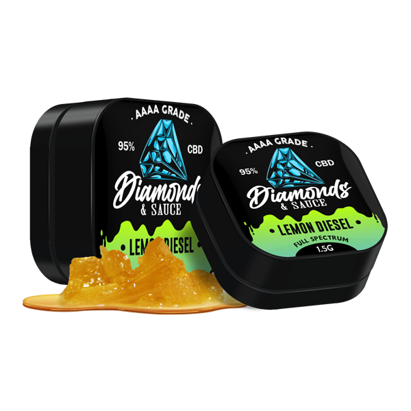 Diamonds & Sauce CBD Distillate - Lemon Diesel
