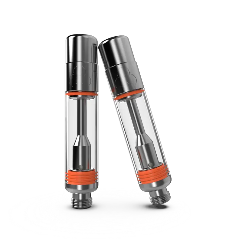 PCKT SPRTK PRO 510 Cartridge in gunmetal on a transparent background