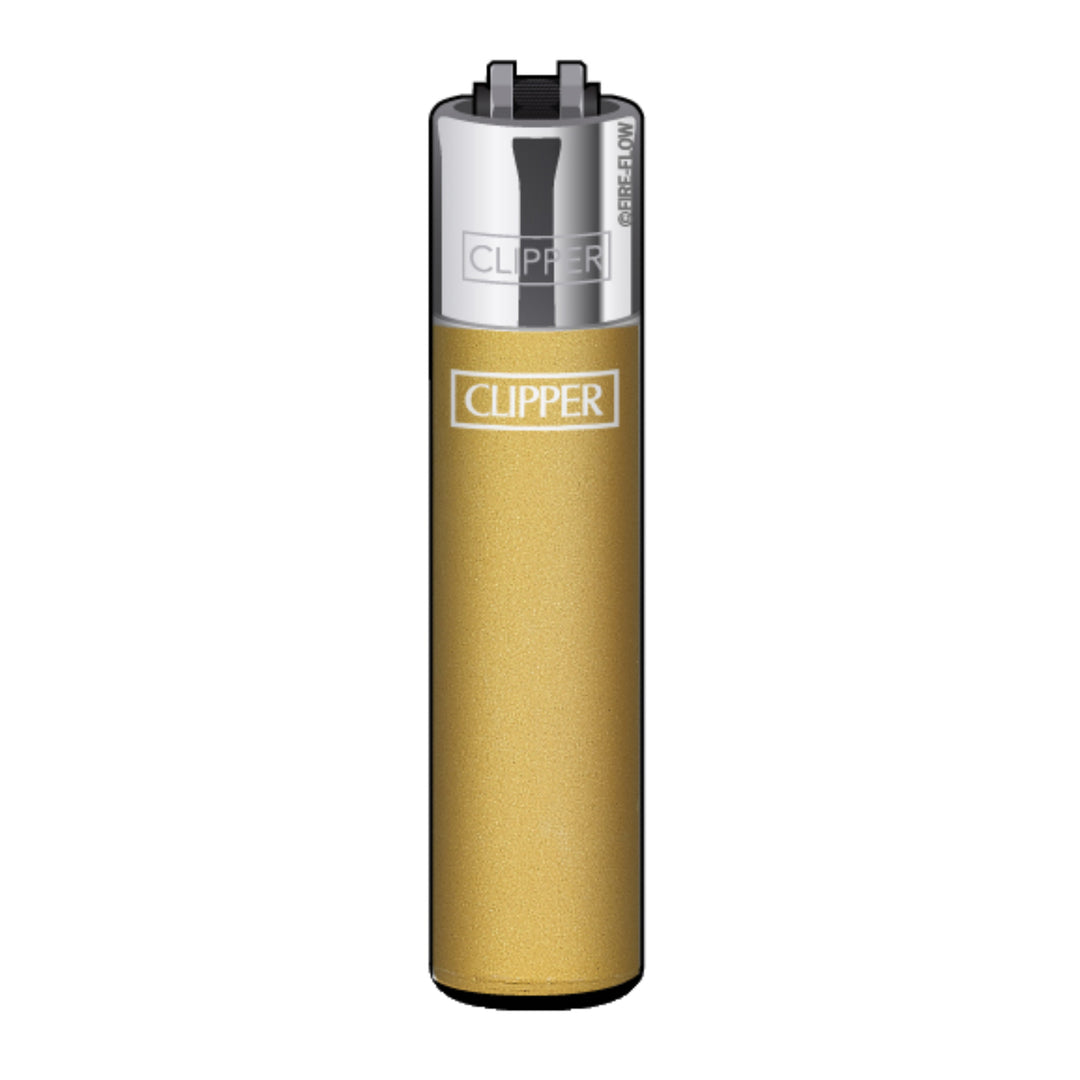 Clipper Lighter Classic Metallic - Gold