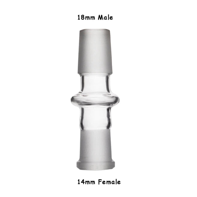 18mm/Male to 14mm/Female Adapter