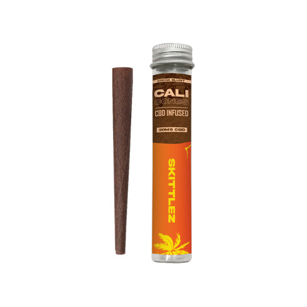 Cali Cones Cocoa 30mg Full Spectrum CBD Infused Cone - Skittlez-Crystallized Nectar