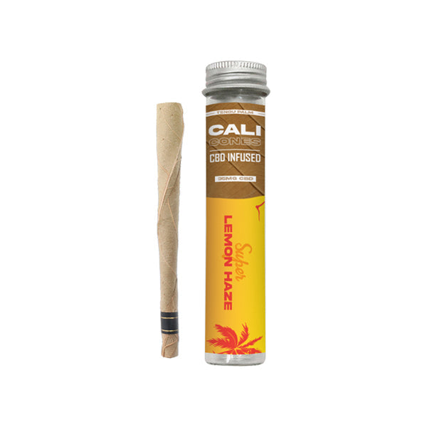 Cali Cones Tendu 30mg Full Spectrum CBD Infused Palm Cone - Super Lemon Haze-Crystallized Nectar