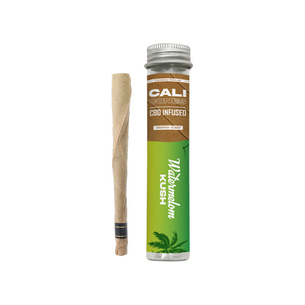 Cali Cones Tendu 30mg Full Spectrum CBD Infused Palm Cone - Watermelon Kush-Crystallized Nectar