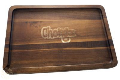 Chongz Acacia Wood Rolling Trays-Crystallized Nectar