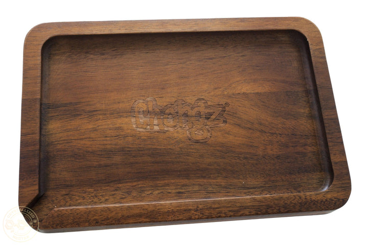 Chongz Acacia Wood Rolling Trays-Crystallized Nectar