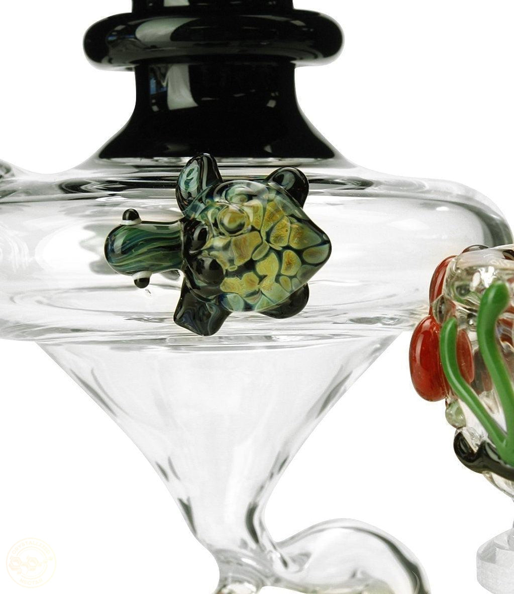 Empire Glassworks Mini East Australian Current Recycler-Crystallized Nectar