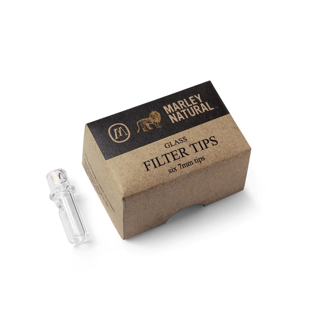 Marley Naturals glass tips (Clear)-Crystallized Nectar