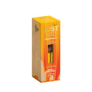 Premium Quality JustCBD Sour Diesel 510 thread Cartridge