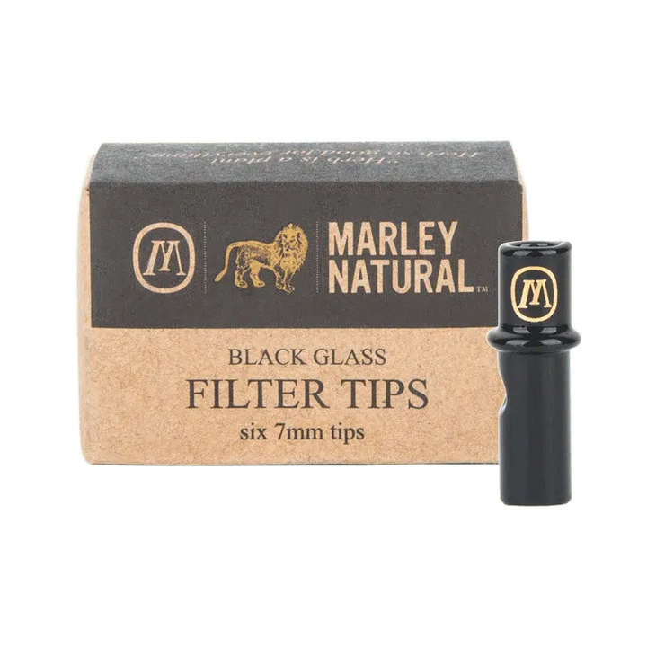 Marley Naturals glass tips (Smoke)-Crystallized Nectar