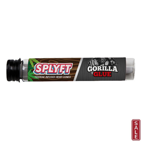SPLYFT Cannabis Terpene Infused Hemp Blunt Cones – Gorilla Glue (BUY 1 GET 1 FREE)-Crystallized Nectar