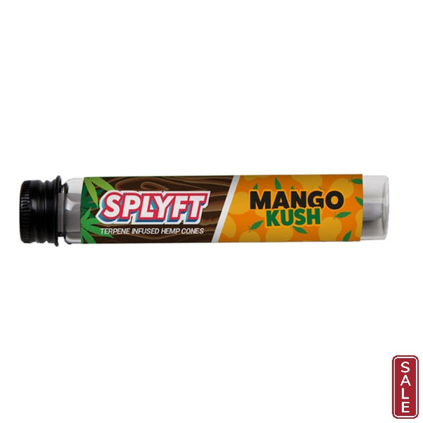 SPLYFT Cannabis Terpene Infused Hemp Blunt Cones – Mango Kush (BUY 1 GET 1 FREE)-Crystallized Nectar