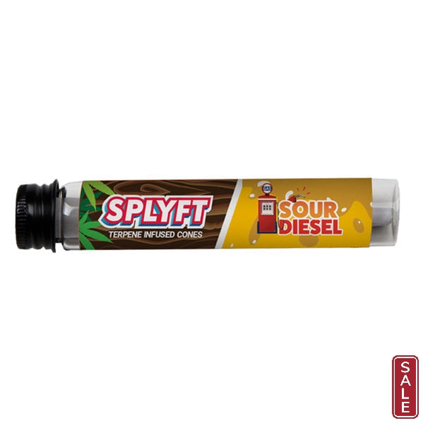 SPLYFT Cannabis Terpene Infused Hemp Blunt Cones – Sour Diesel (BUY 1 GET 1 FREE)-Crystallized Nectar