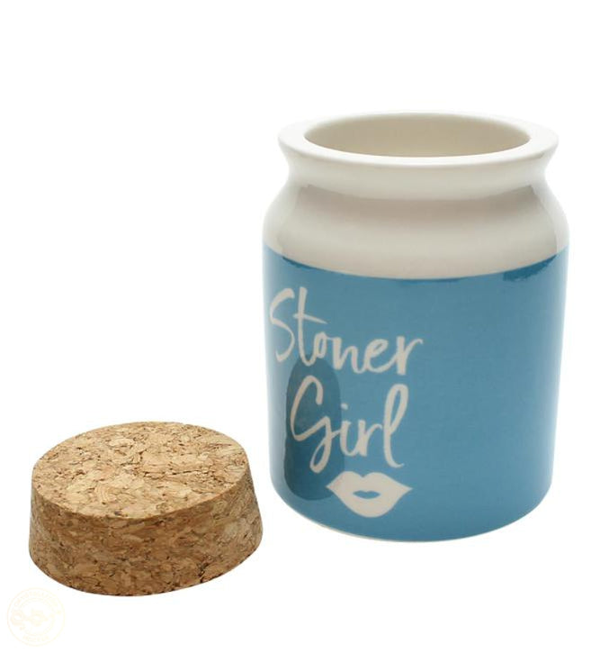 Stoner Girl Stash Jar-Crystallized Nectar