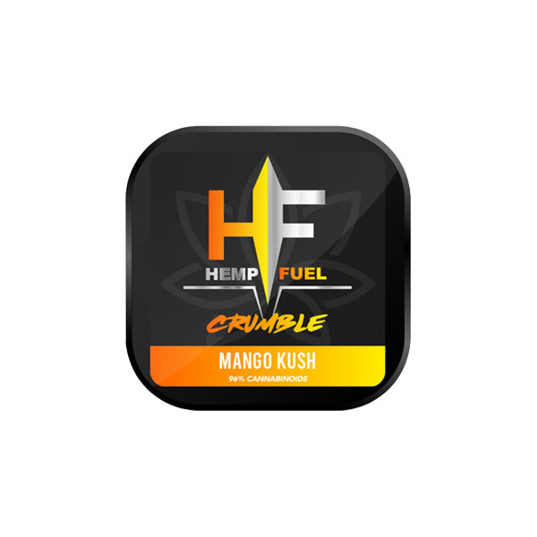 Hemp Fuel 85% Broad Spectrum CBD Crumble Mango Kush - 1g-Crystallized Nectar