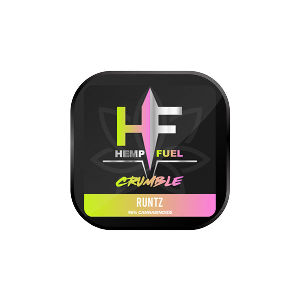 Hemp Fuel 85% Broad Spectrum CBD Crumble Runtz - 1g-Crystallized Nectar