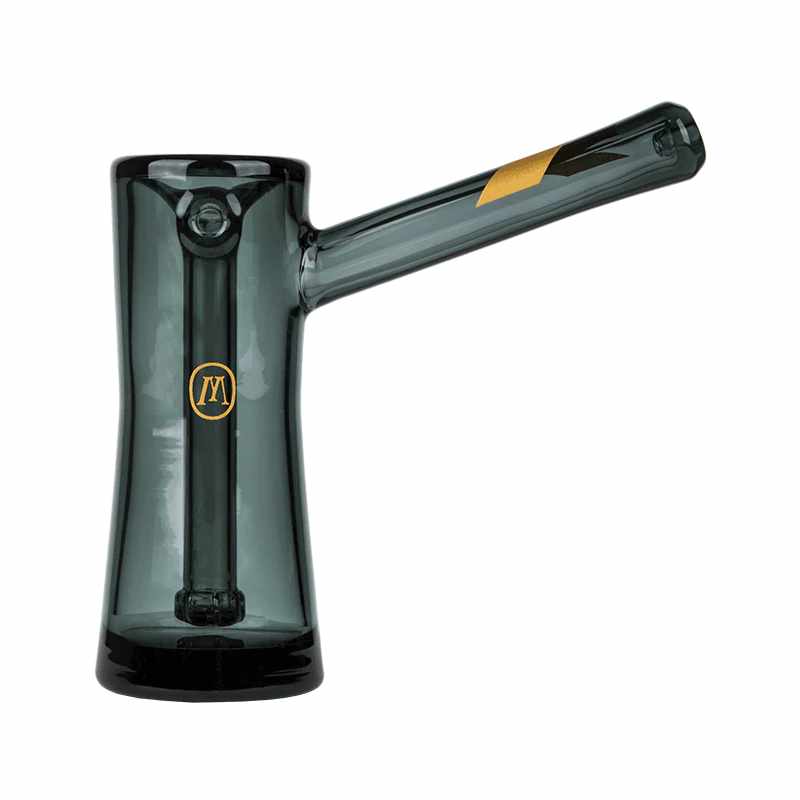 Marley Natural Smoked Glass Bubbler-Crystallized Nectar