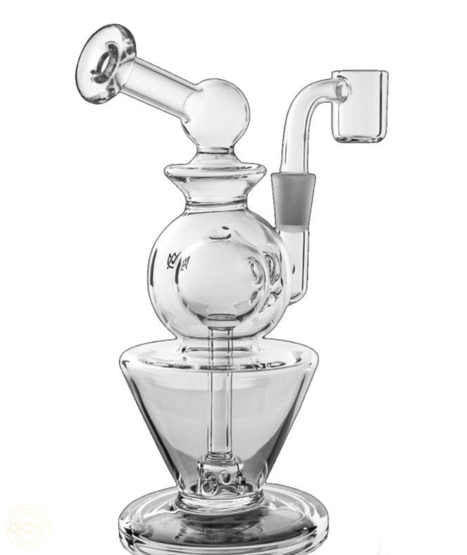 MJ Arsenal Gemini Mini Dab Rig Clear-Crystallized Nectar