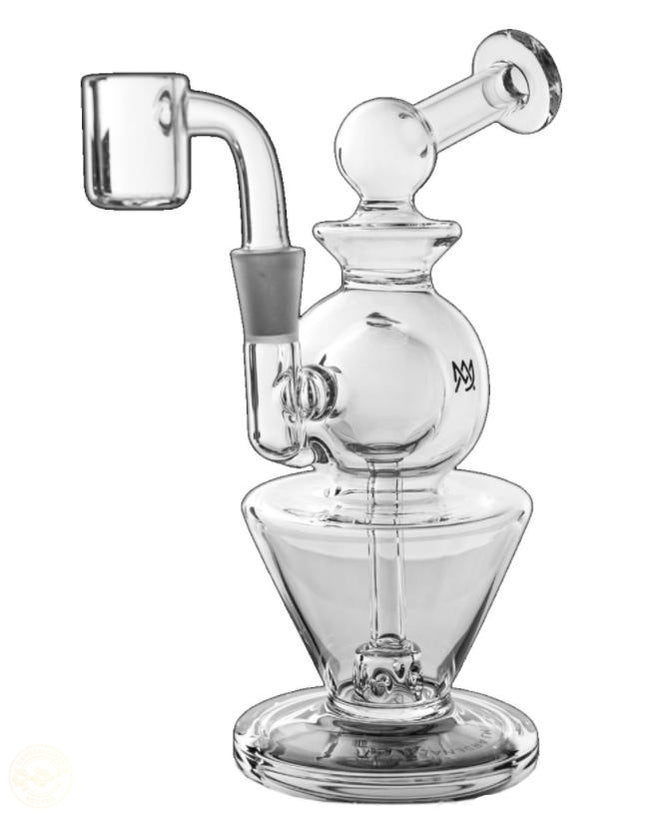 MJ Arsenal Gemini Mini Dab Rig Clear-Crystallized Nectar