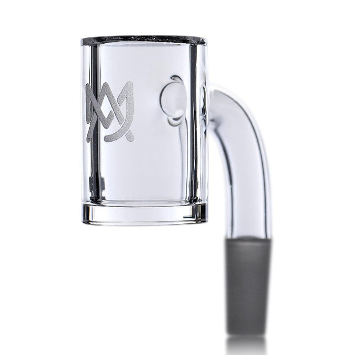 MJ Arsenal Premium Full Weld Clear Quartz Banger-Crystallized Nectar