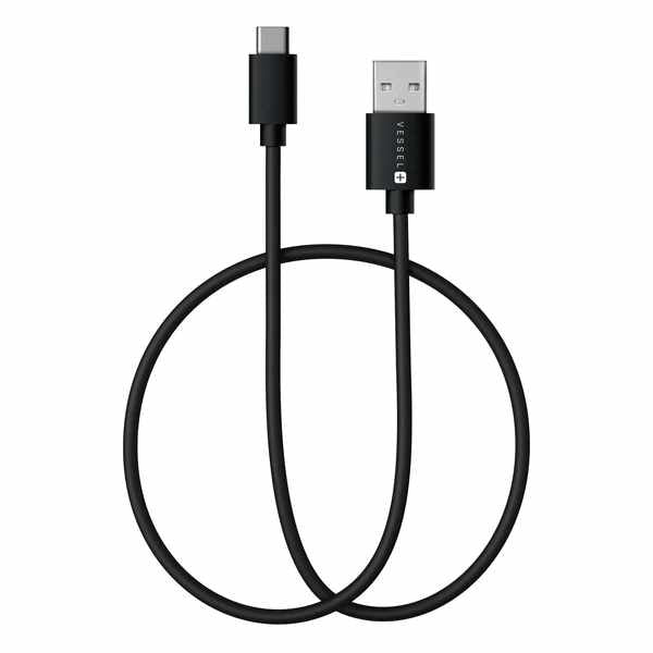Vessel USB-A to USB-C Charging Cable-Crystallized Nectar