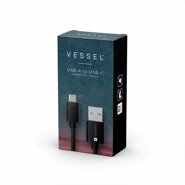 Vessel USB-A to USB-C Charging Cable-Crystallized Nectar